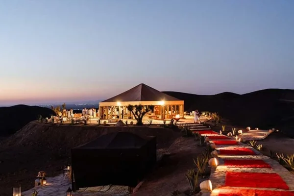 Dinner Show & Camel Ride in Agafay Desert from Marrakech