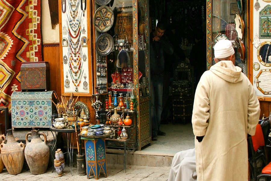 Landmark route (based on interests)